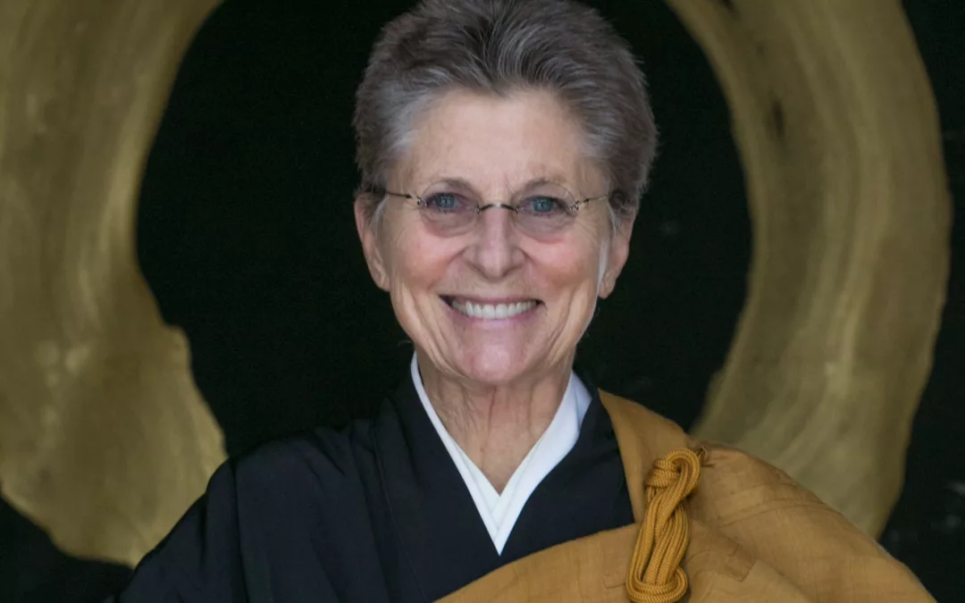 Roshi Joan Halifax guided live online meditation and Q&A session